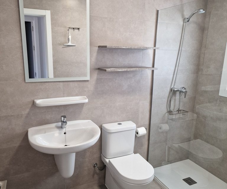 Badkamer van een 1-kamerappartement van La Baranda