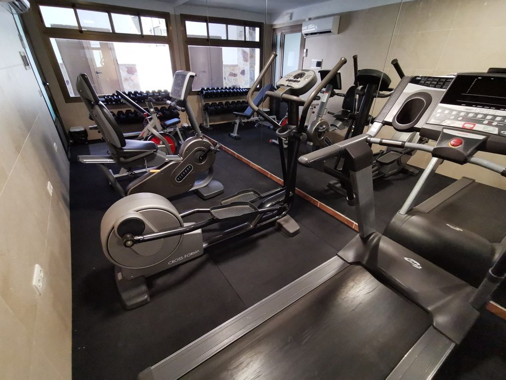 Fitnessruimte van Appartementen La Baranda