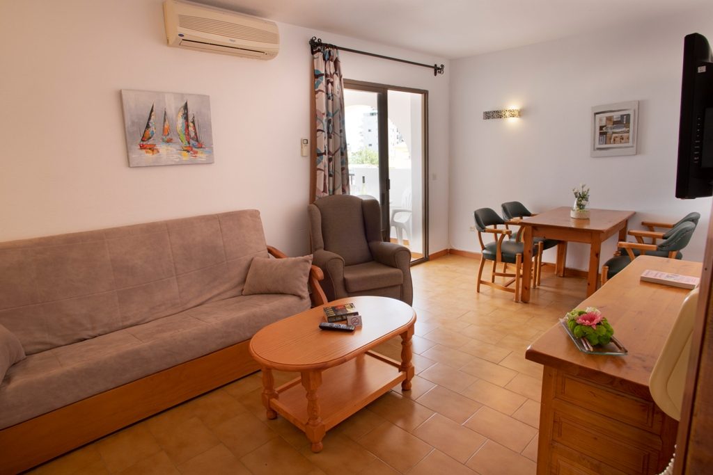 Woonkamer van een appartement van La Baranda